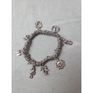 Thick‎ 8 Charm Bracelet Stretchy Nautical